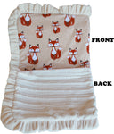 Luxurious Plush Blanket Foxy