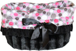 Snuggle Bug Carrier Pink Party Dots